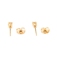 14K Gold .29tcw Diamond Stud Earrings
