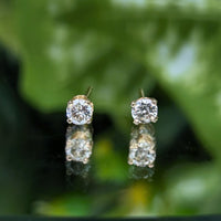 14K Gold .29tcw Diamond Stud Earrings