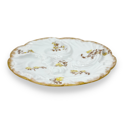 Charles Field Haviland Limoges Lady's Oyster Plate