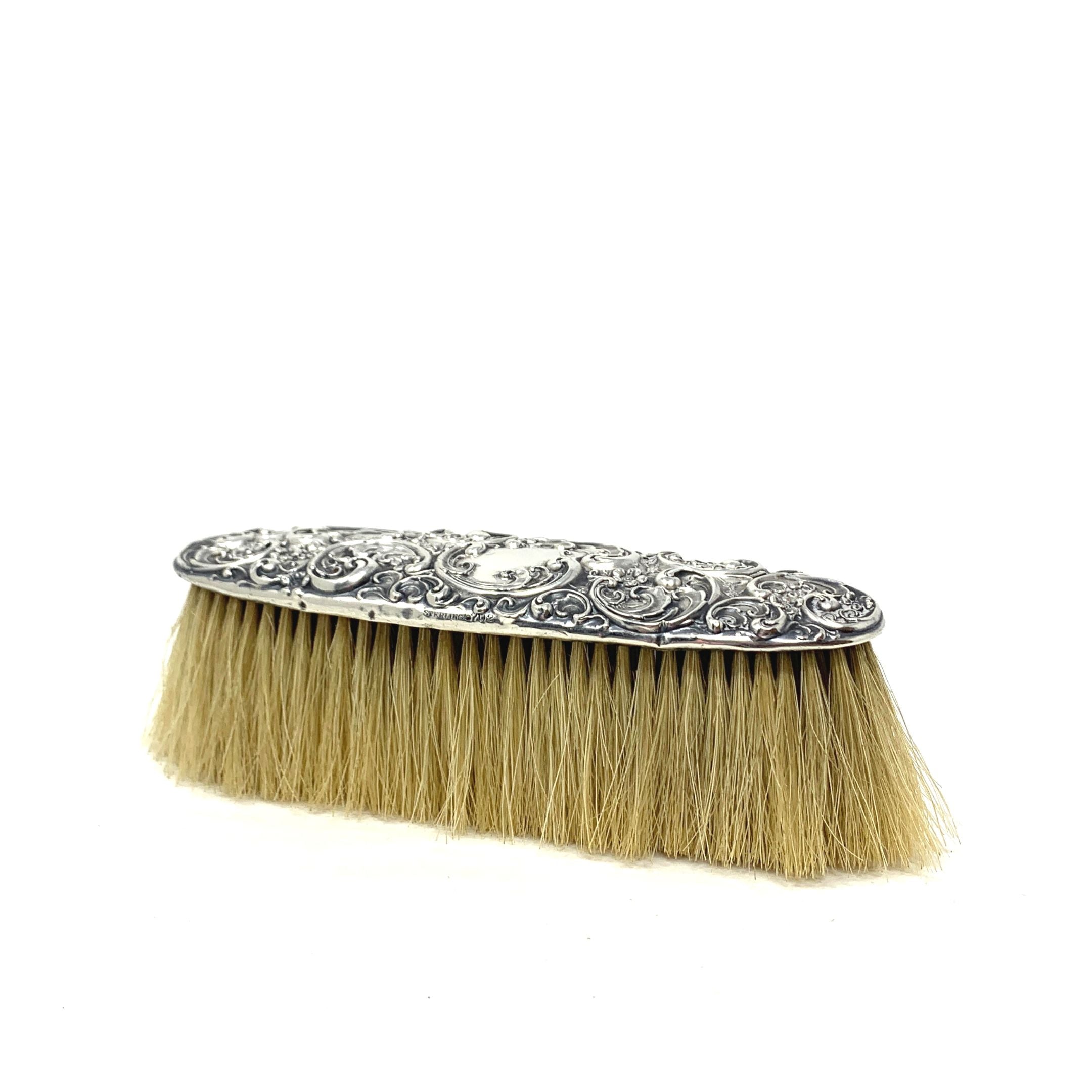 Whiting Sterling Silver Art Nouveau Shoe Brush – Goodman display picture 1