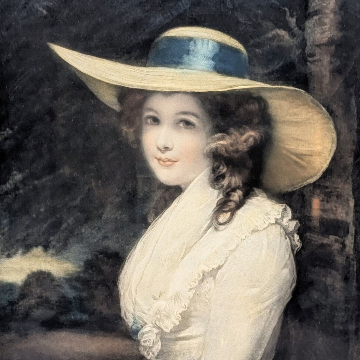 "Countess Spencer" Mezzotint by Elizabeth Gulland (15"x 12")