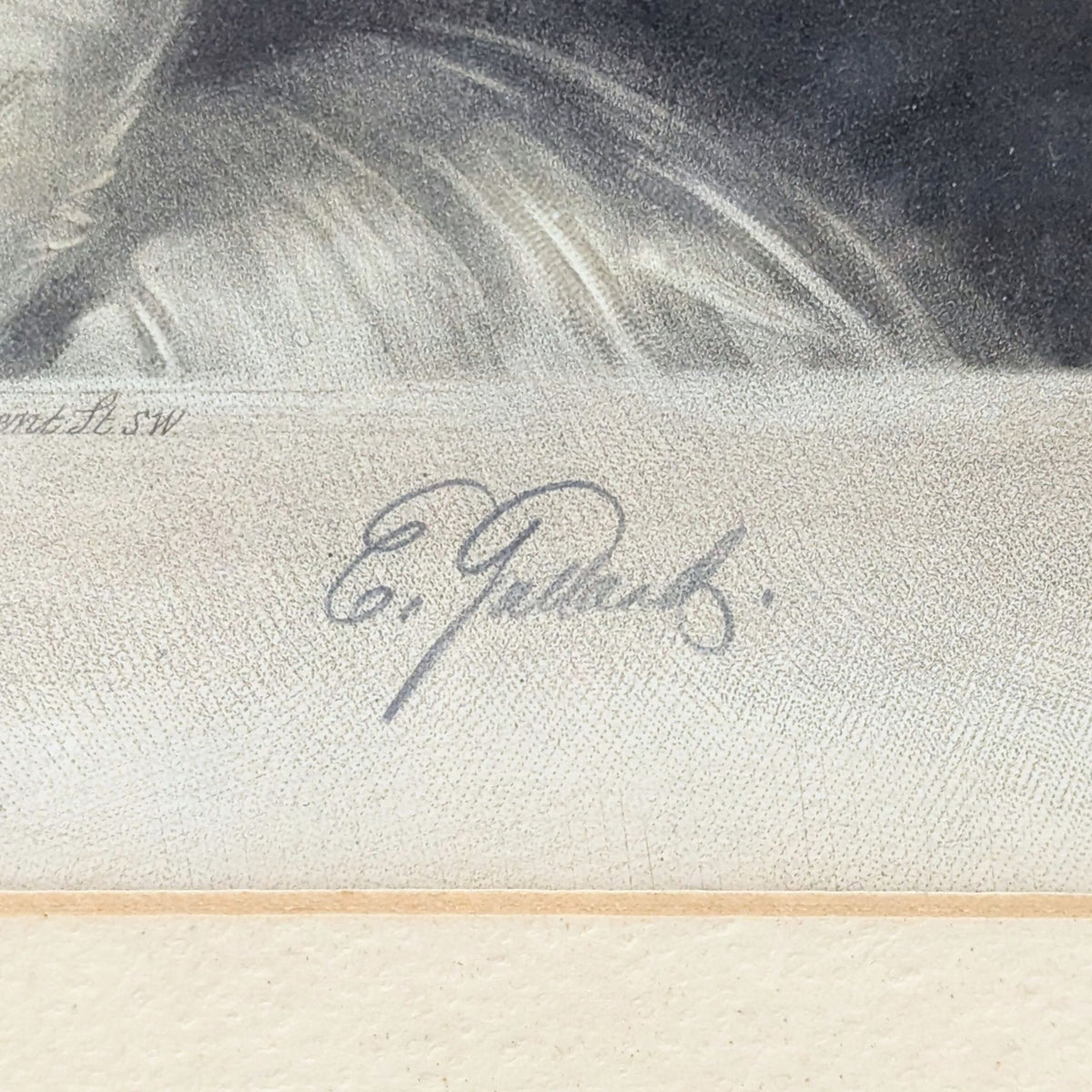 "Countess Spencer" Mezzotint by Elizabeth Gulland (15"x 12")