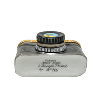 Limoges France Artoria "Beach Vacation Camera W/ Photo" Trinket Box