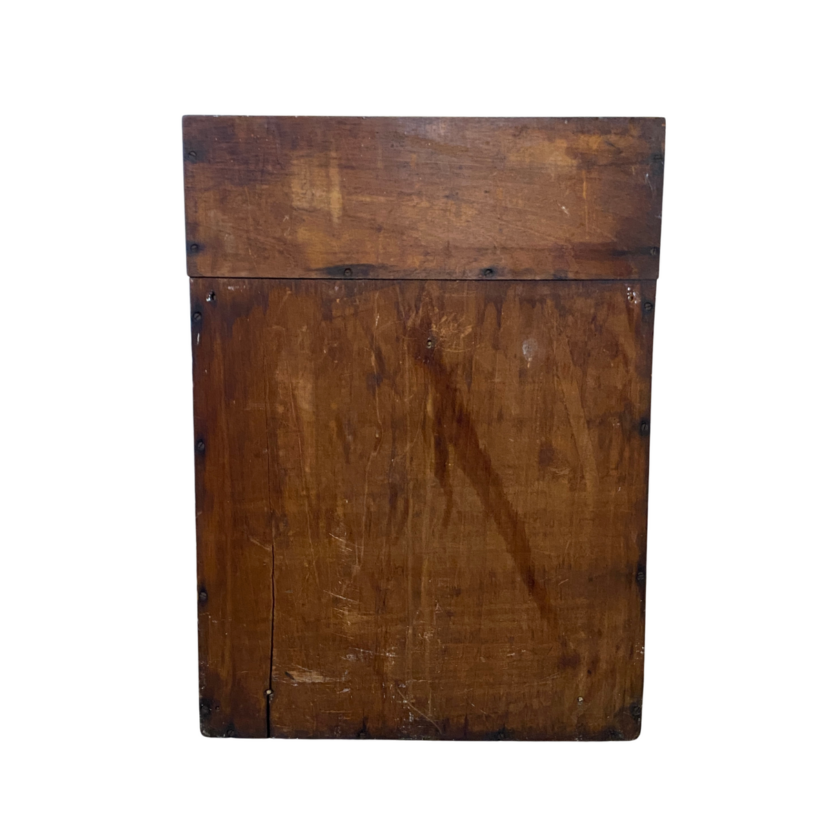 Antique Inlaid 4-Tier Wall Shelf