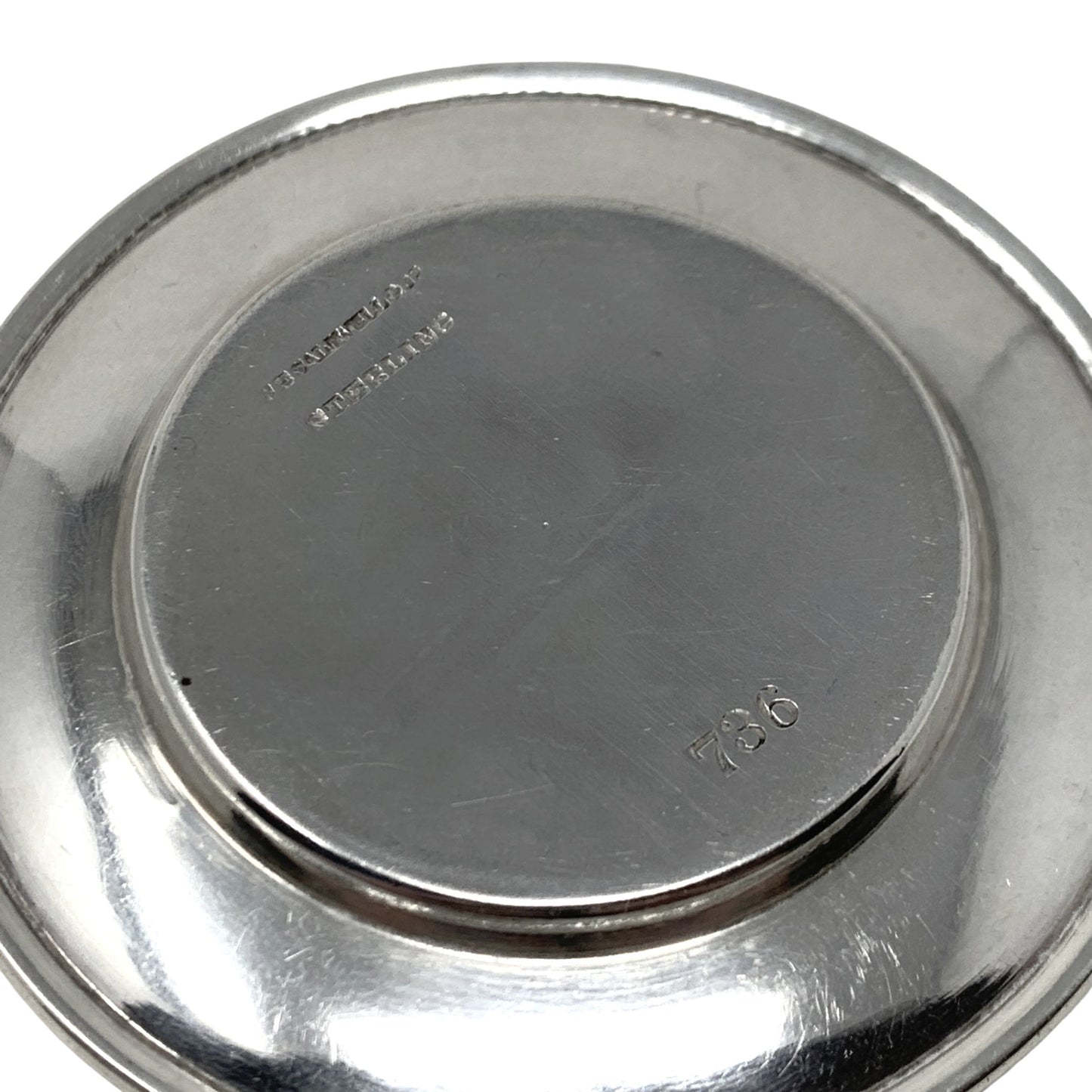 Sheffield/ Caldwell Antique "S" Monogrammed Sterling Butter Pats (12)