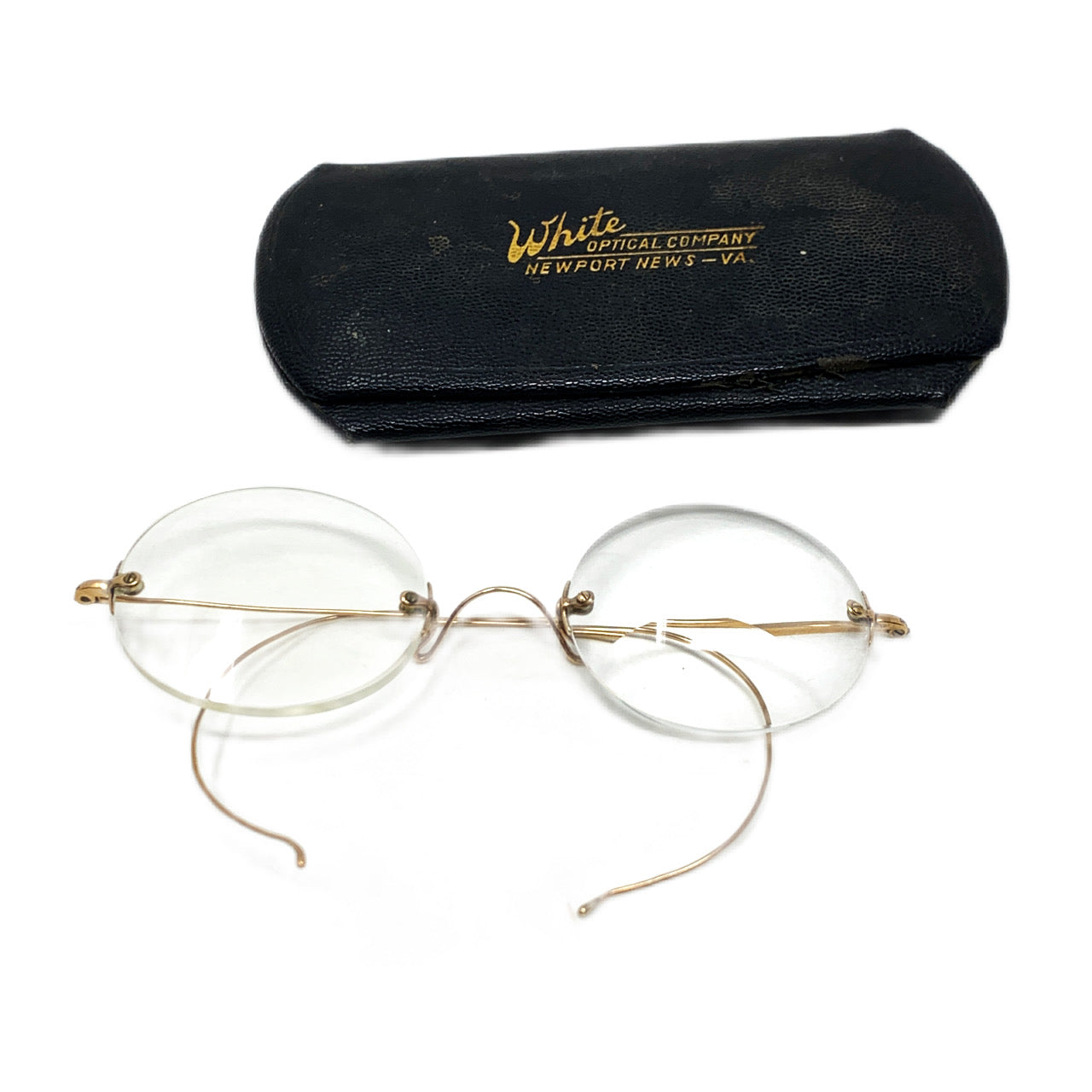 10K Gold Antique Eyeglasses Goodman s Antiques Estate Jewelry