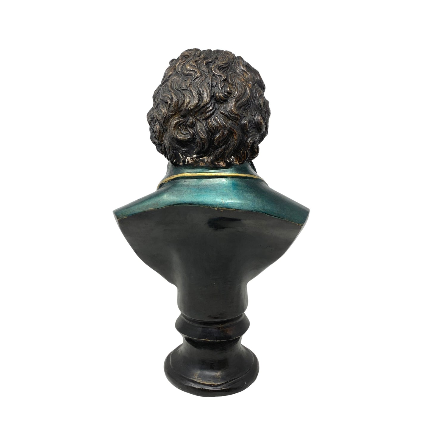 Vintage Ludwig Van Beethoven 16" Bronze Sculpture