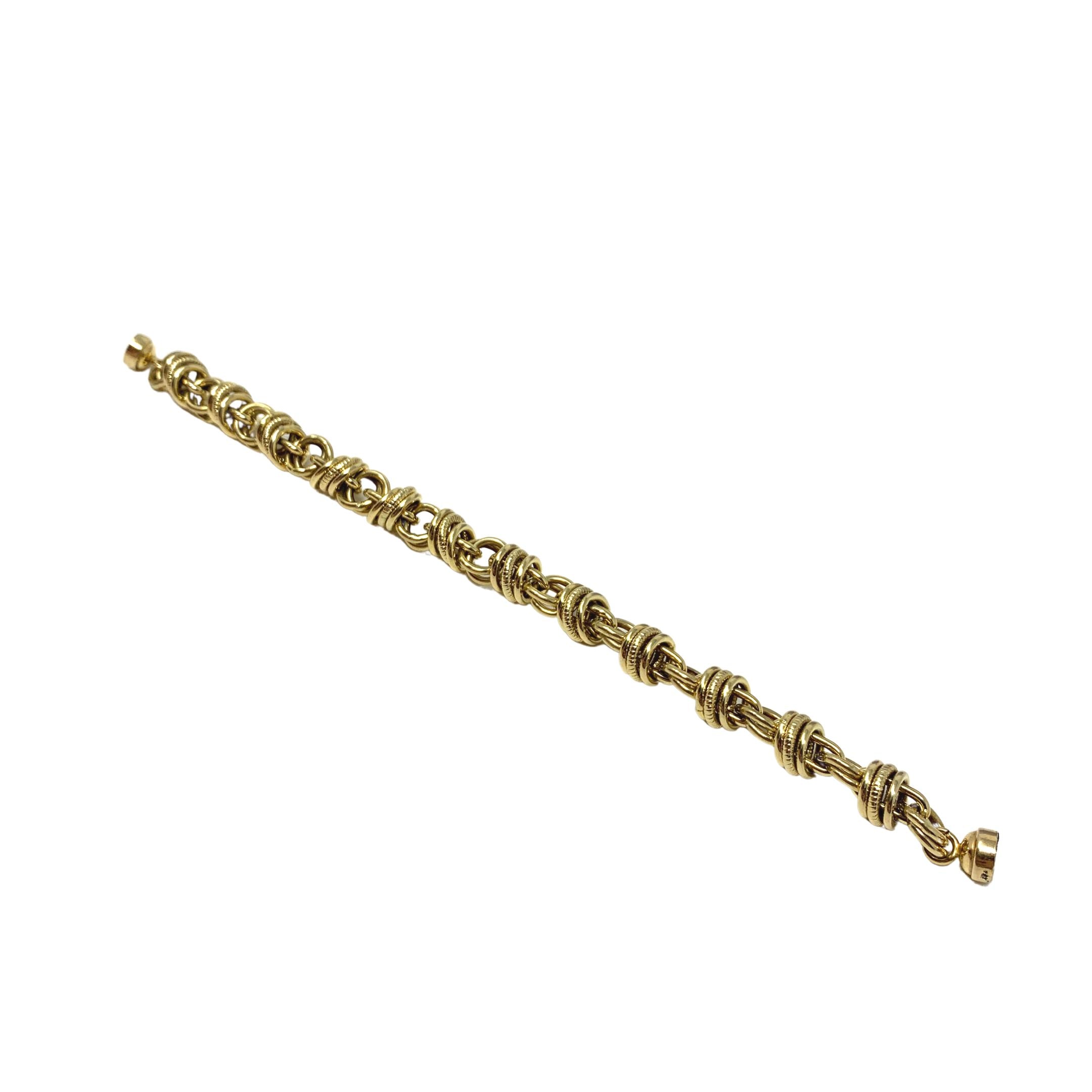 Milor italy store 14k gold bracelet