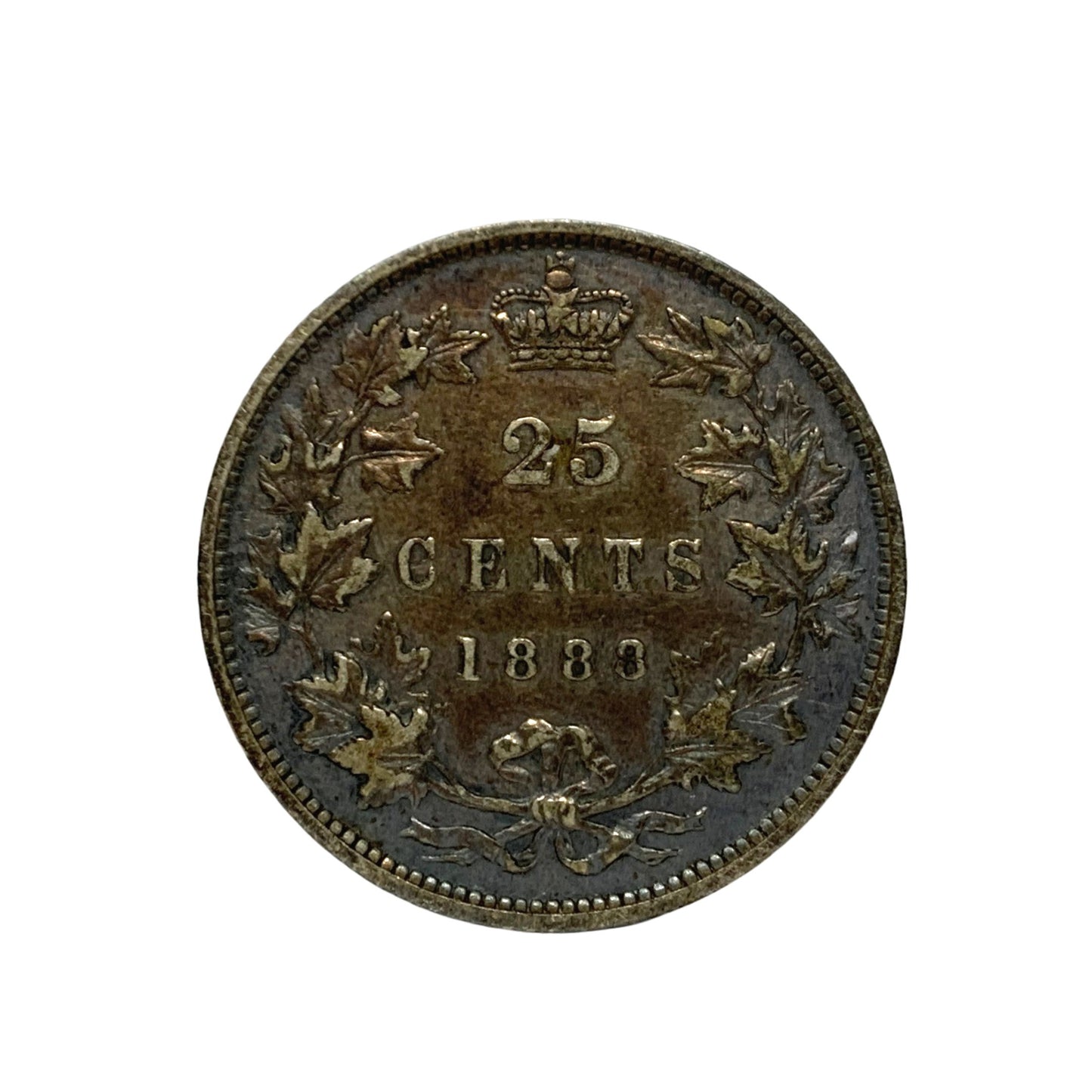 1888 Canada 25C Wide 8