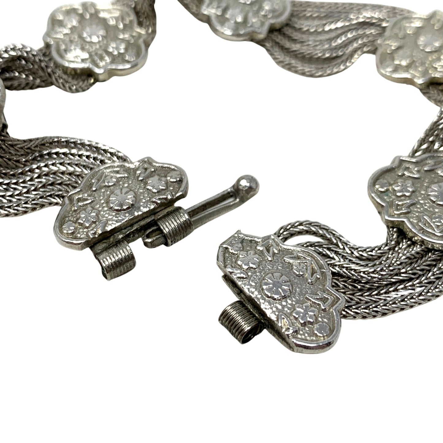 Sterling Six Chain Bracelet