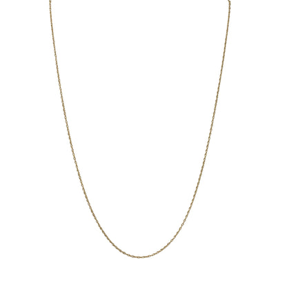 14K Gold 24" Multi Link Chain Necklace