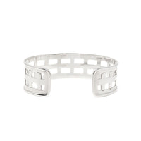 Cynthia Gale NYC GeoArt Handmade Sterling Geometric Modernist Cuff Bracelet
