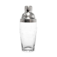 Sasaki "Bamboo" Mid-Century Cocktail Shaker with Lid