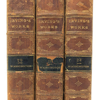 1871 Irving's Works "The Life of George Washington" Volumes II, III, & IV