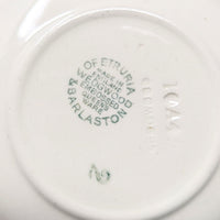 Wedgwood "Lavender on Cream" Plain Edge 8pc Demitasse Cup & Saucer Set