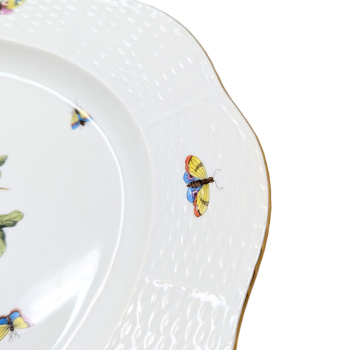 Herend "Rothschild Bird" 16" Platter