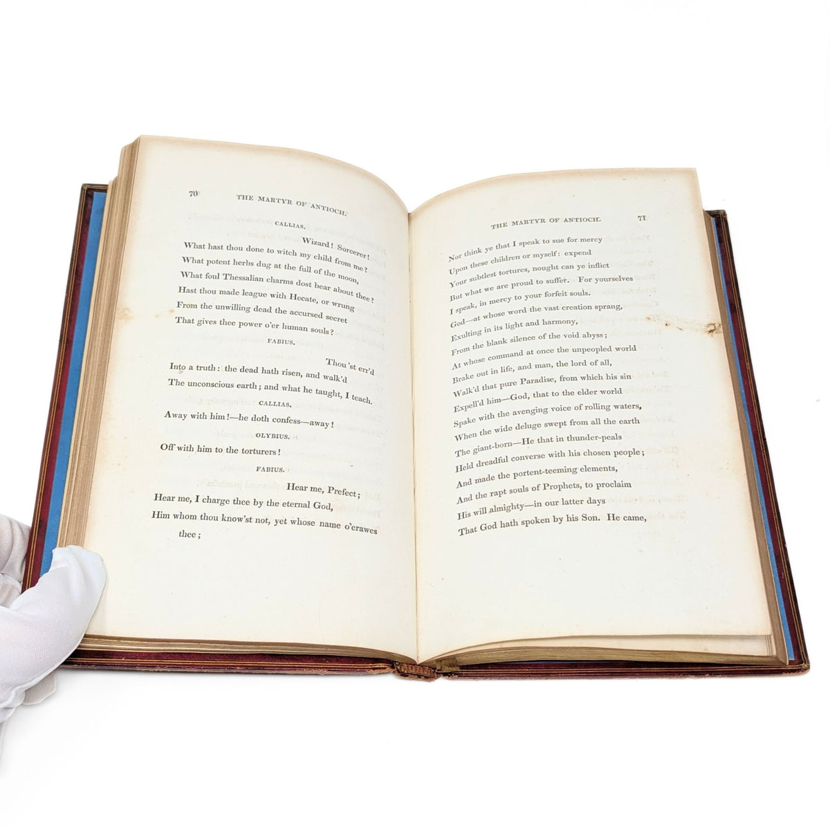 The Martyr of Antioch: A Dramatic Poem, Reverend H.H. Milman, 1st Ed., 1822