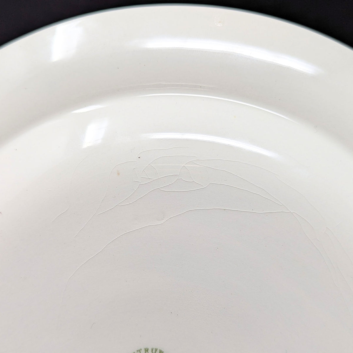 Wedgwood "Lavender on Cream" Compote & Plate 2pc Serving Set