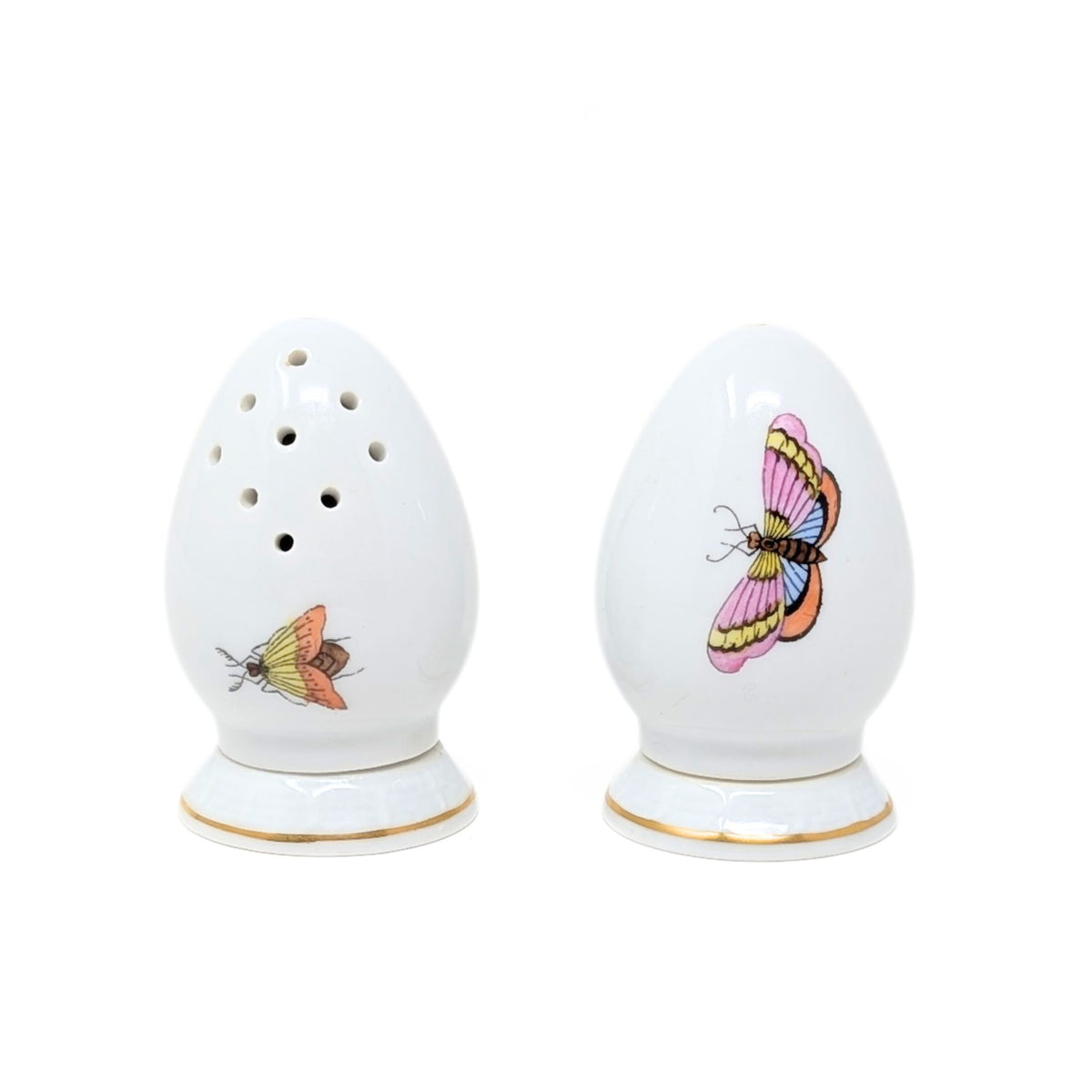 Herend "Rothschild Bird" Salt & Pepper Shakers (Pair)