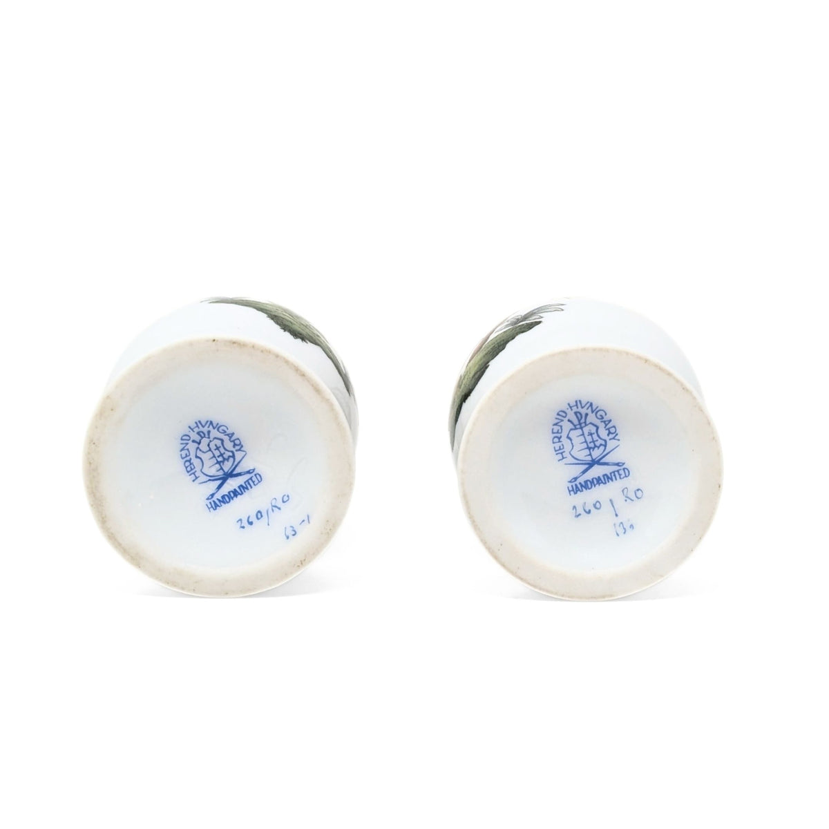 Herend "Rothschild Bird" Salt & Pepper Shakers (Pair)
