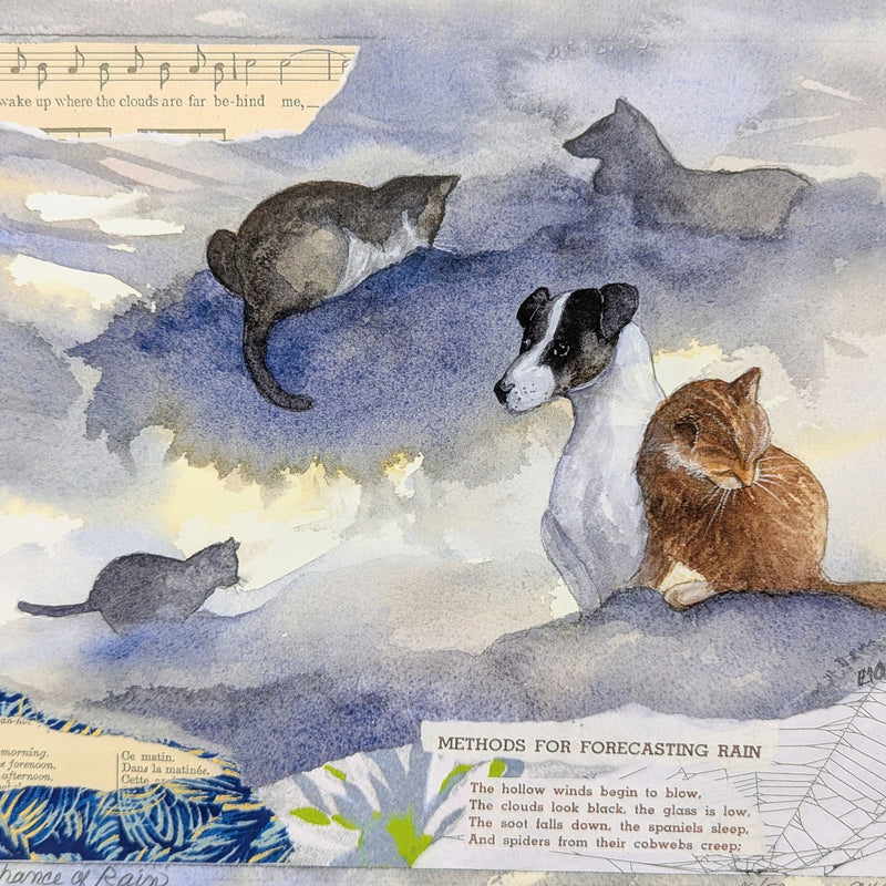 Signed Limited Edition Print "Chance of Rain" by E.M. Corsa