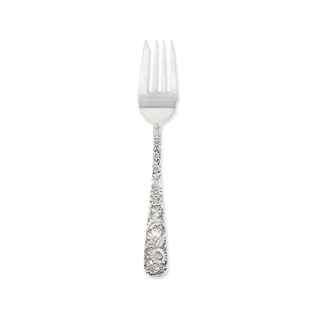 S. Kirk & Son "Repoussé" Sterling Silver Individual Salad Fork