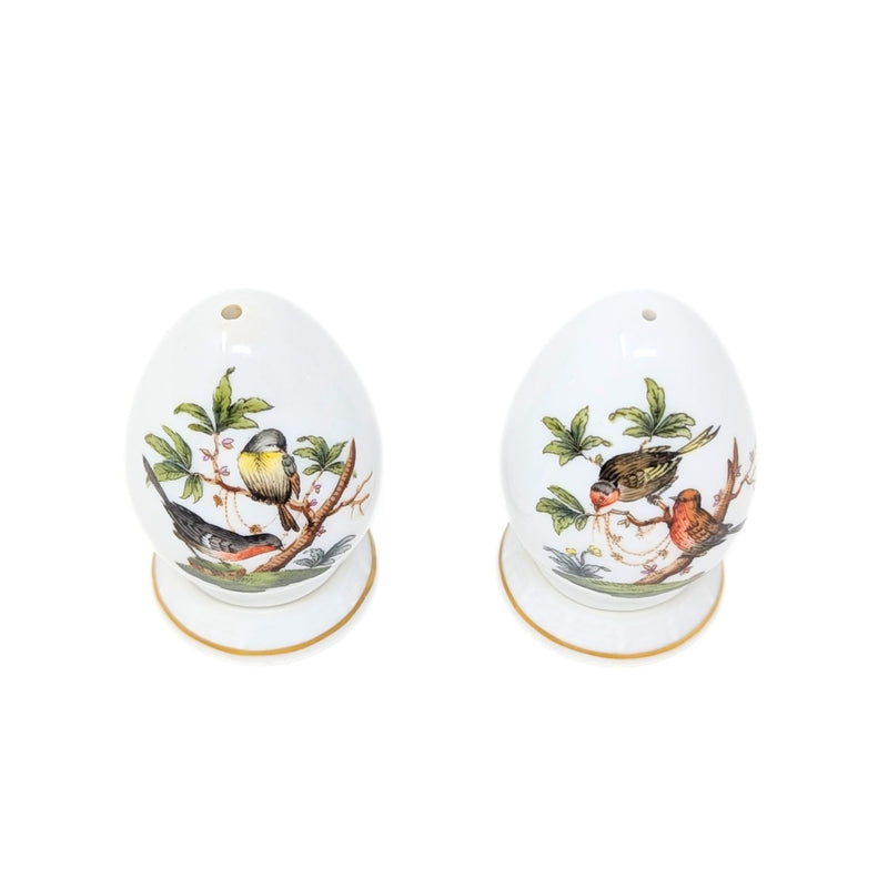 Herend "Rothschild Bird" Salt & Pepper Shakers