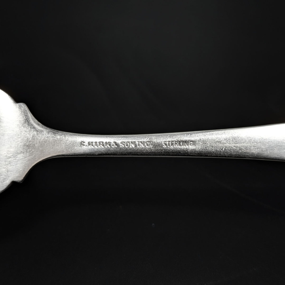 S. Kirk & Son Inc. "Repoussé" Sterling Silver Individual Salad Fork