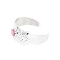 Sylvia Chee Navajo 7” Sterling Pink MOP 21mm Arrow Cuff Bracelet