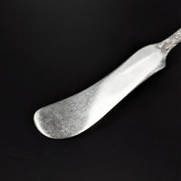 S. Kirk & Son Inc. "Repoussé" Sterling Silver Flat Butter Spreader