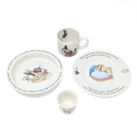 Wedgwood "Peter Rabbit" 4pc Nursery Set with Original Box