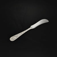 S. Kirk & Son "Repoussé" Sterling Silver Flat Butter Spreader