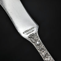 S. Kirk & Son "Repoussé" Sterling Silver Flat Butter Spreader