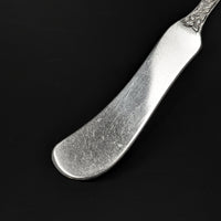 S. Kirk & Son "Repoussé" Sterling Silver Flat Butter Spreader