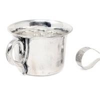 Vintage Japanese Sterling Silver 4pc Baby Set with Box