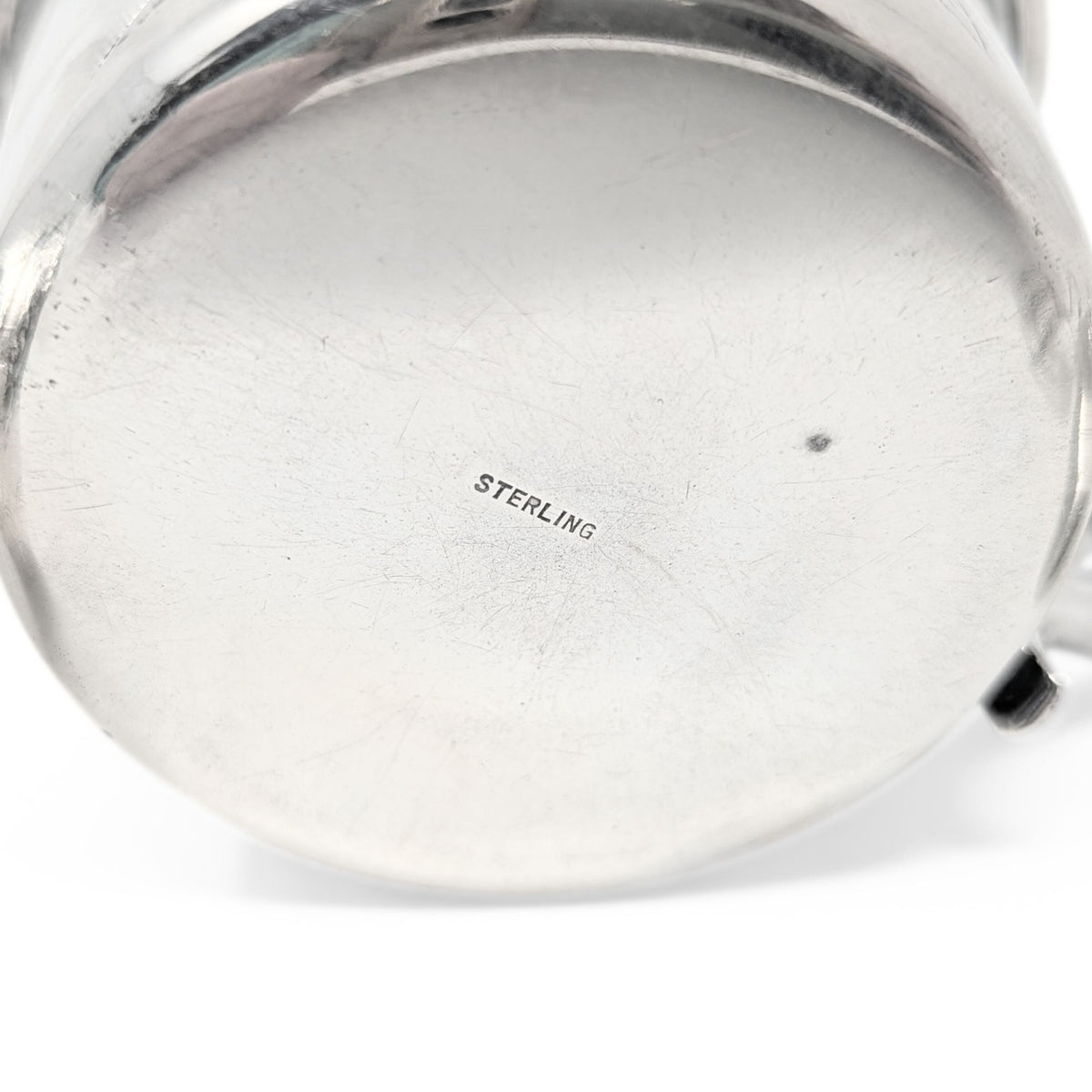 Vintage Japanese Sterling Silver 4pc Baby Set with Box