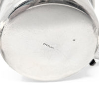 Vintage Japanese Sterling Silver 4pc Baby Set with Box