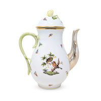 Herend "Rothschild Bird" Large Coffee Pot