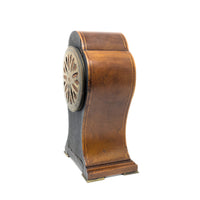 Hennegen Bates Seth Thomas Fleur-De-Lis Inlaid Mantle Clock