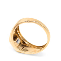 Samuel Aaronn 10K Gold Mystic Topaz & Diamond Men’s Ring - Size 10.25