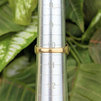 Samuel Aaronn 10K Gold Mystic Topaz & Diamond Men’s Ring - Size 10.25