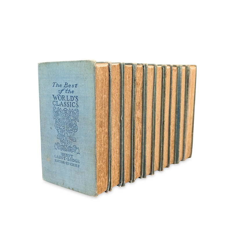 The Best of the World's Classics Edited by Henry Cabot-Lodge, 10 Volumes, 1909