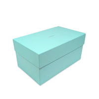 Tiffany & Co. Classic Glass Pair of Candlesticks W/ Box