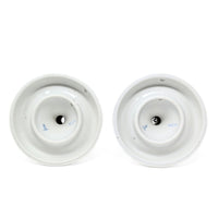 Herend "Market Garden" Pair of Tall Candlesticks