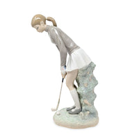 Lladro "Lady Golfer" Figurine