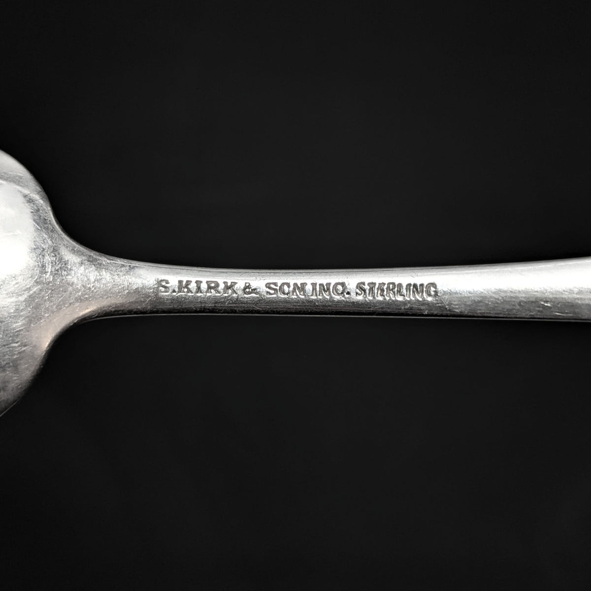 S. Kirk & Son Inc. "Repoussé" Sterling Silver 5 O'Clock Tea Spoon
