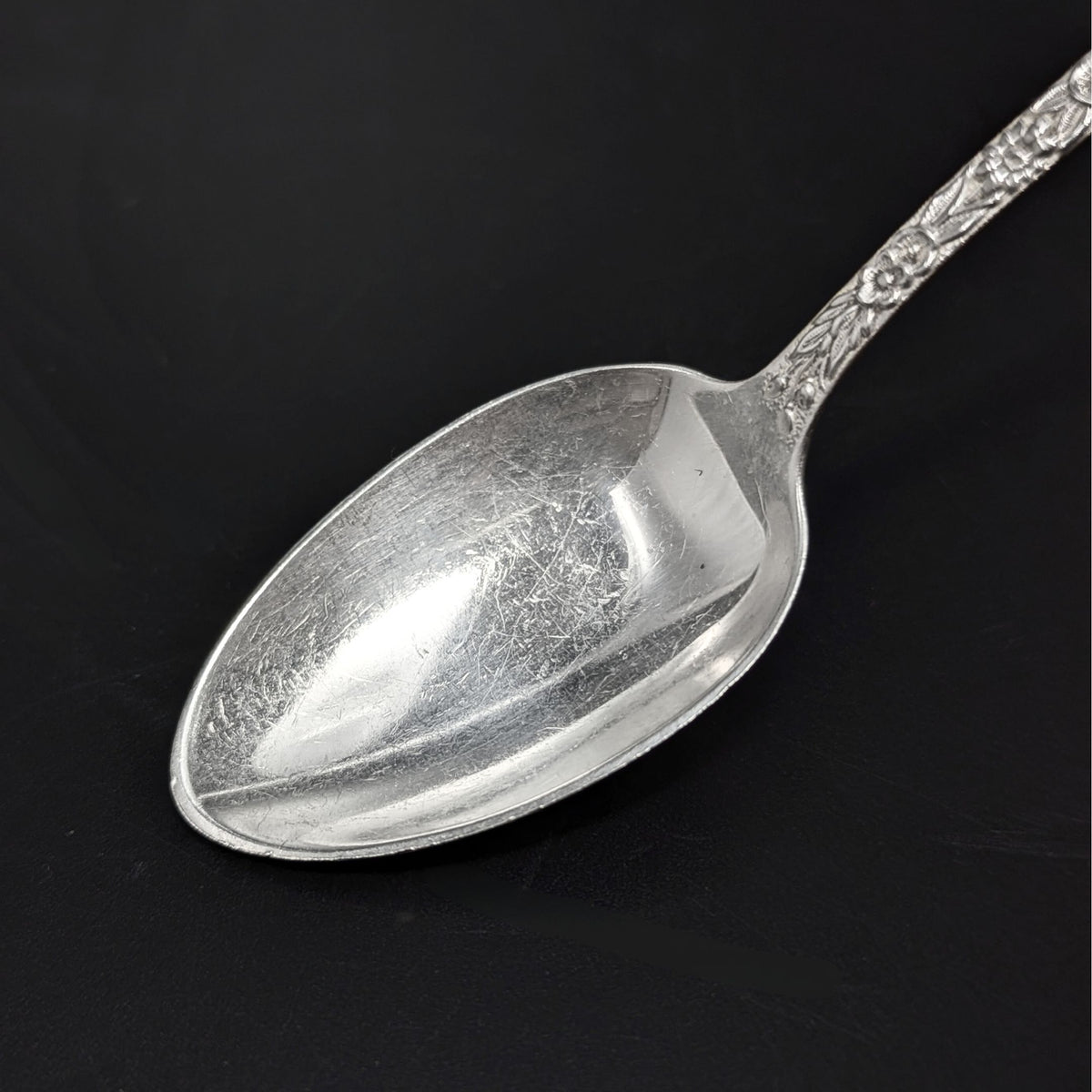S. Kirk & Son Inc. "Repoussé" Sterling Silver 5 O'Clock Tea Spoon
