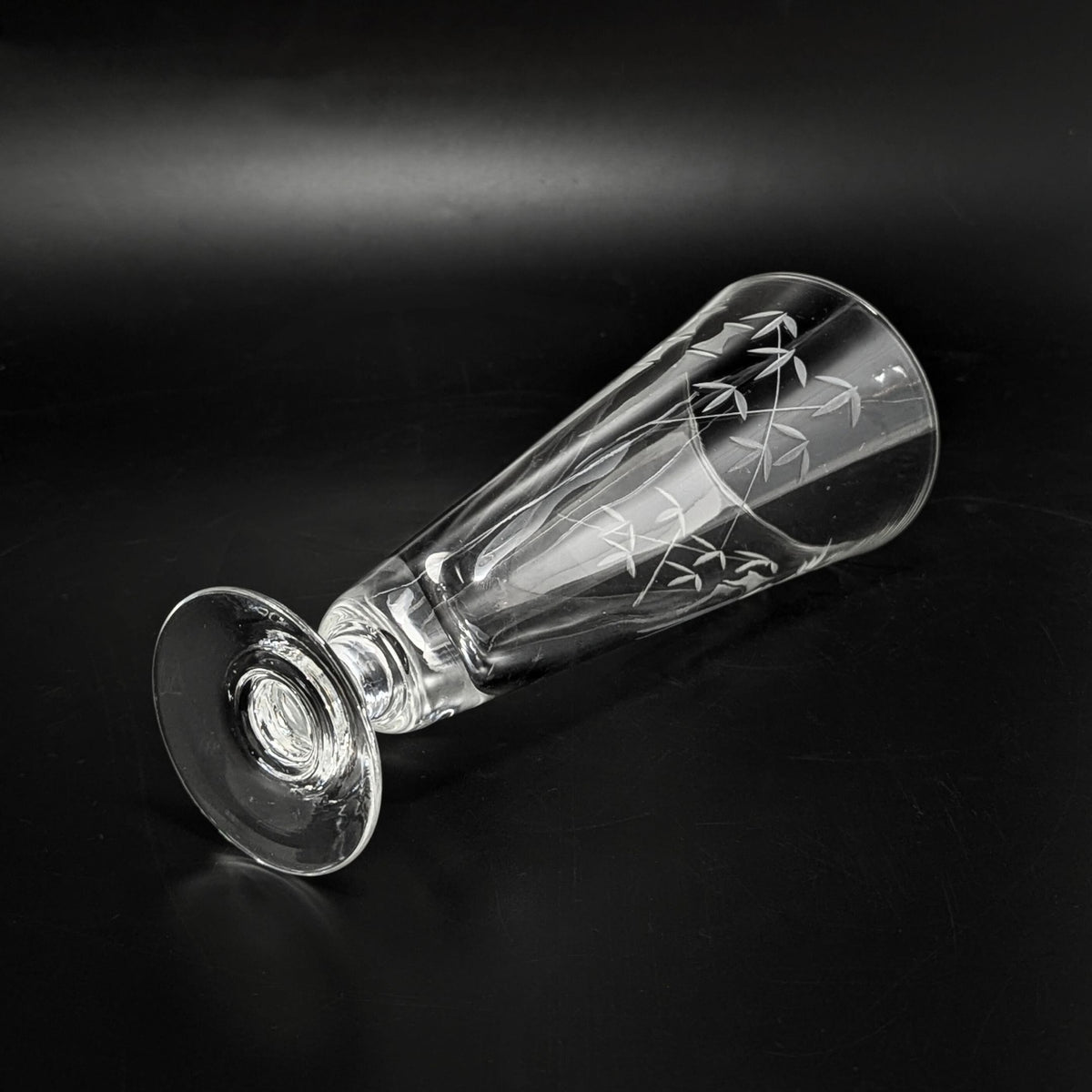 Sasaki “Bamboo” Mid-Century Pilsner Glasses (Set of 5)