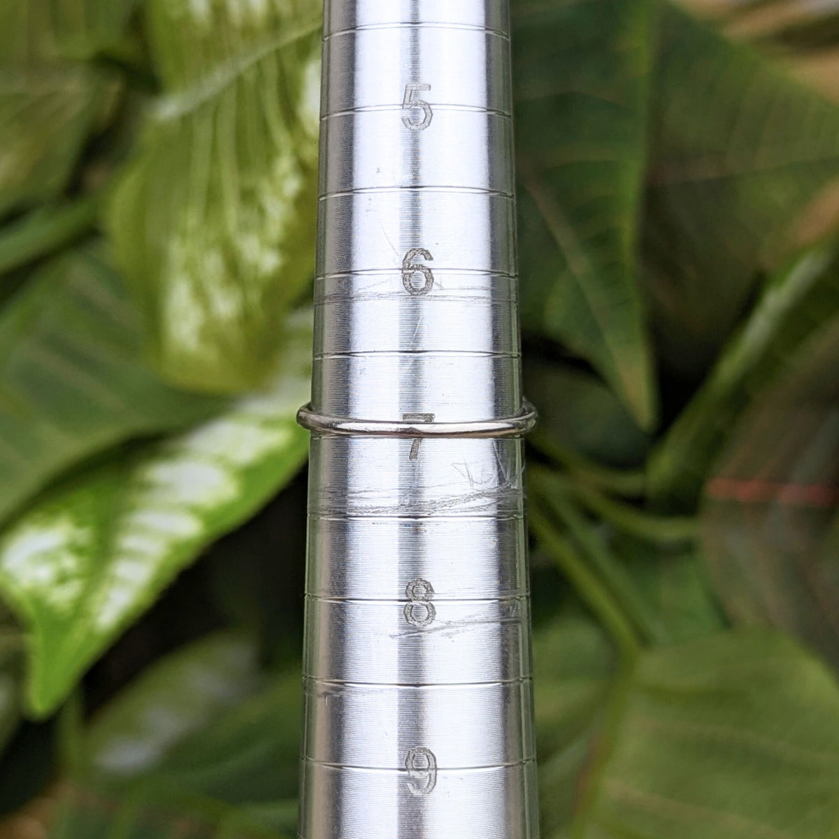 Antique Platinum & Diamond Filigree Ring - Size 7 W/ Papers