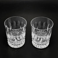 Waterford Crystal "Colleen" Pair of Double Old Fashioned Glasses